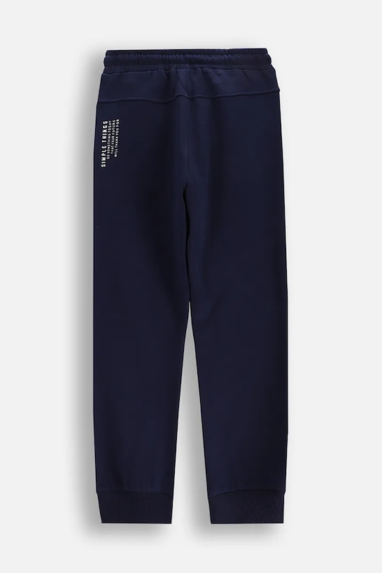Coccodrillo pantaloni de trening pentru copii WC5120101VBB bleumarin SS25