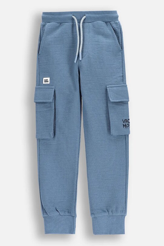 Coccodrillo pantaloni de trening reglabil albastru WC5120101HBK