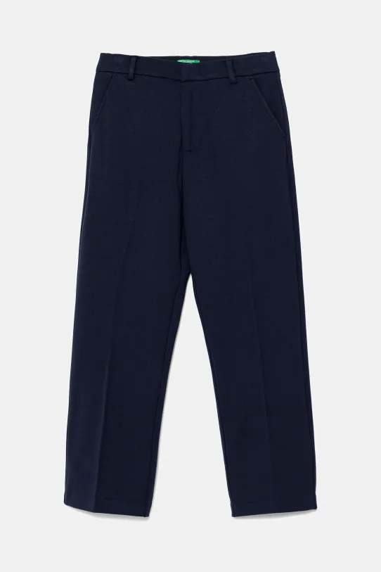 United Colors of Benetton pantaloni copii tricotaj bleumarin 4U7FCF04H.G.Seasonal