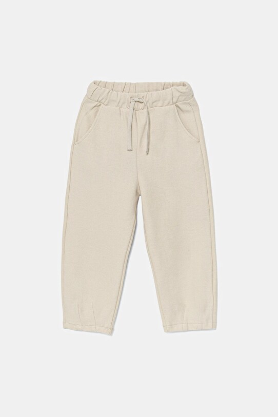 United Colors of Benetton pantaloni tuta in cotone bambino/a maglia beige 3HJMGF04M.P.Seasonal