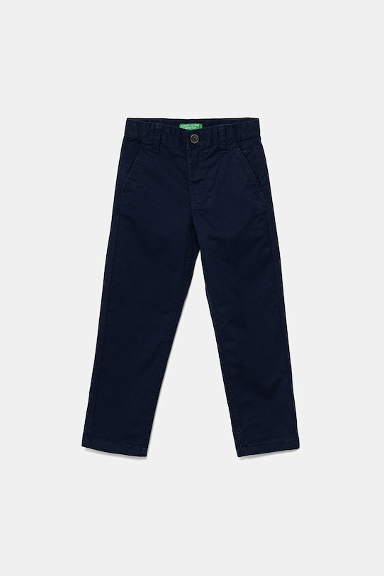 Detské nohavice United Colors of Benetton s elastanom tmavomodrá 4T48CF011.G.Seasonal