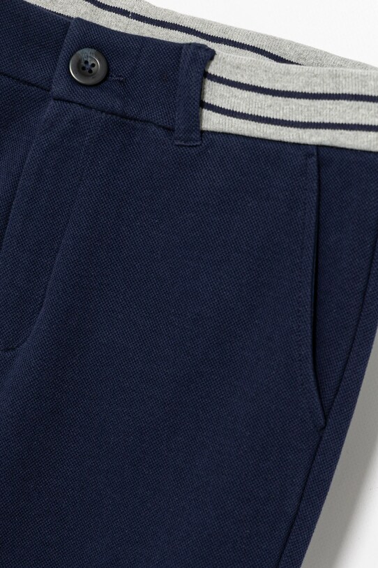 Момче Детски памучен панталон United Colors of Benetton 3KWYCF067.G.Seasonal тъмносин