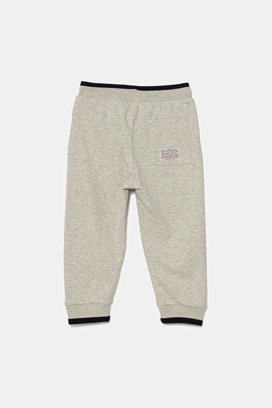 United Colors of Benetton pantaloni de trening din bumbac pentru copii 3BC1GF04O.P.Seasonal gri SS25