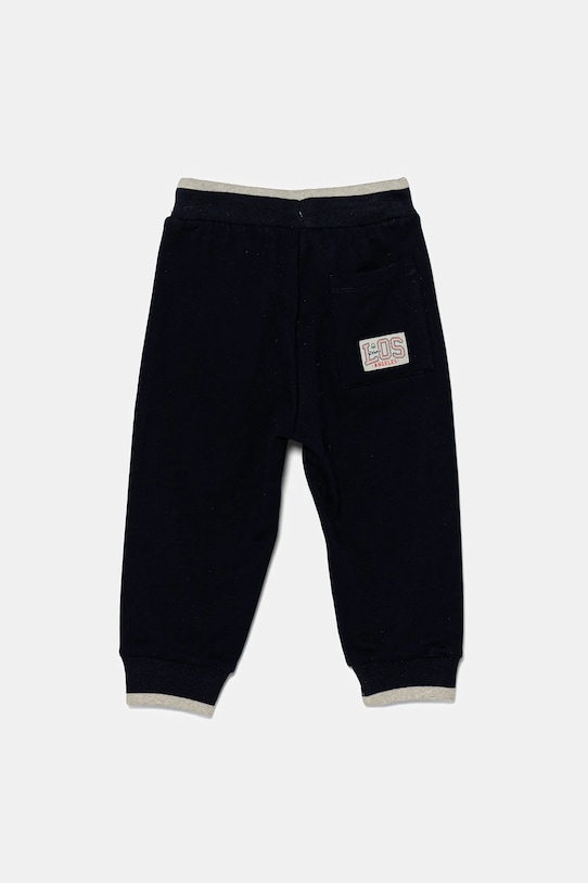 United Colors of Benetton pantaloni de trening din bumbac pentru copii 3BC1GF04O.P.Seasonal bleumarin SS25