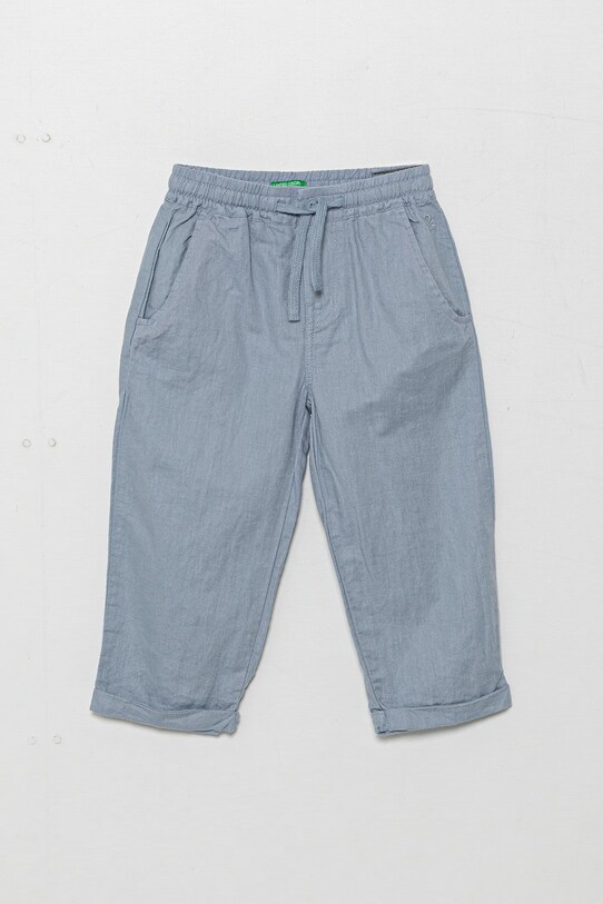 United Colors of Benetton pantaloni de in pentru copii in albastru 43WBGF01H.P.Seasonal