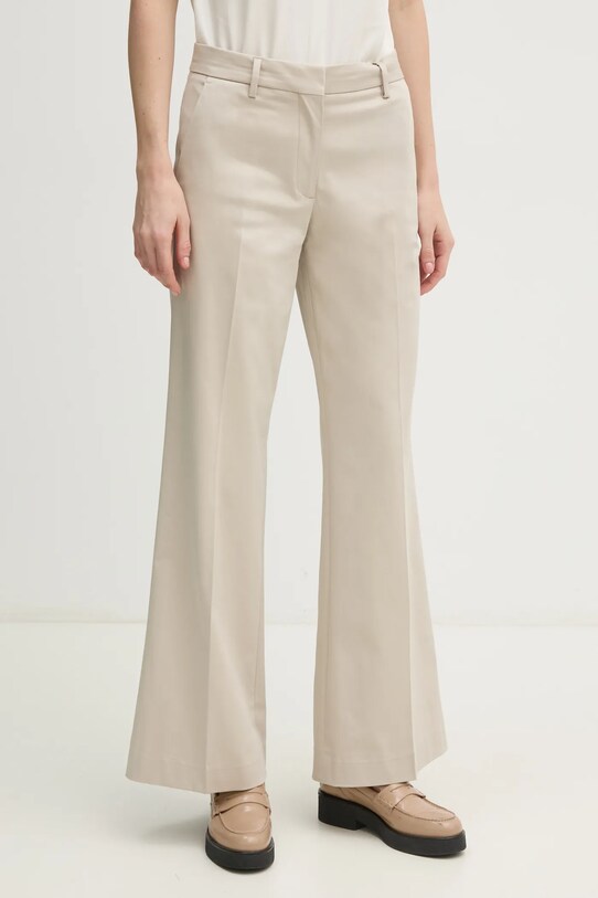 Брюки Calvin Klein с эластаном бежевый K20K207838