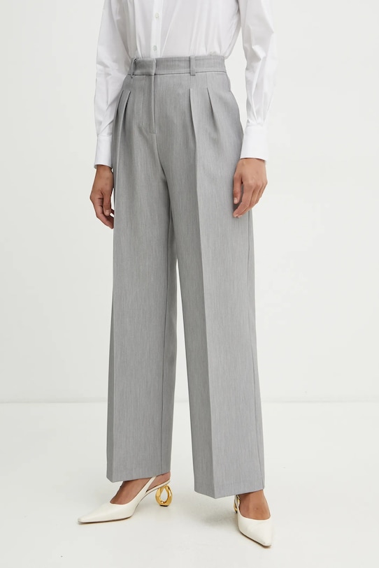 Παντελόνι Patrizia Pepe με ελαστάν γκρί 8P0669.A533