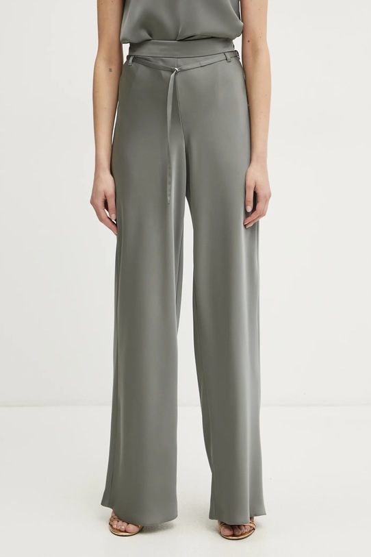 Patrizia Pepe spodnie tkanina szary 8P0689.A459