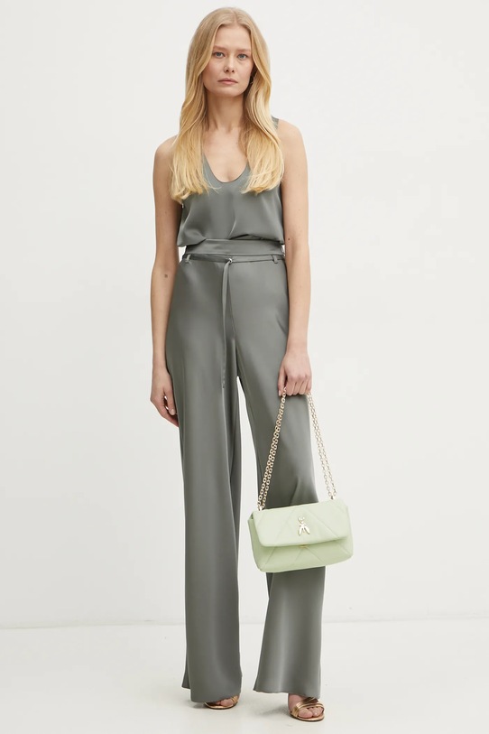 Patrizia Pepe spodnie 8P0689.A459 szary SS25
