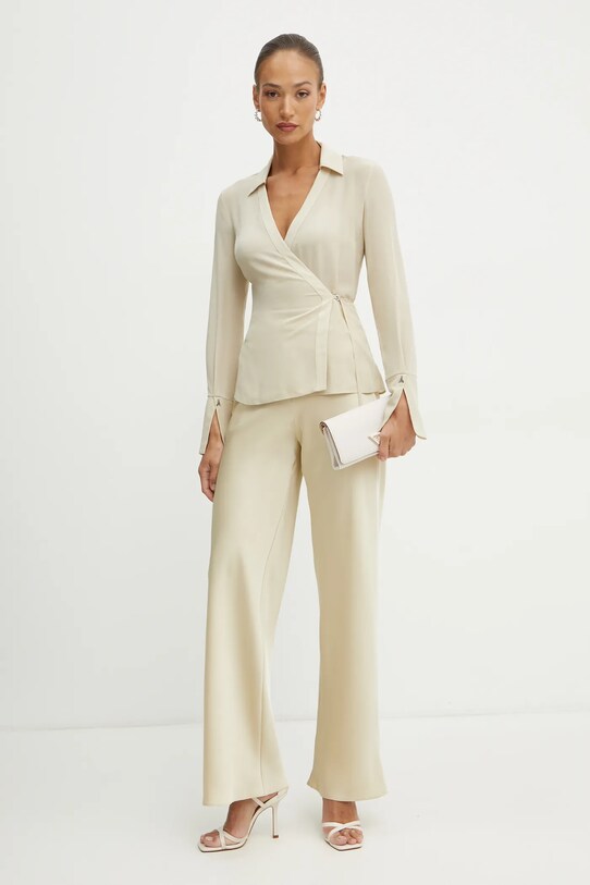 Patrizia Pepe pantaloni 8P0689.A459 bej SS25