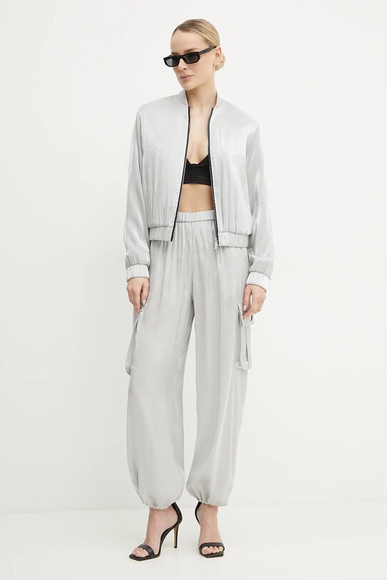 Armani Exchange pantaloni XW000139.AF10839 gri SS25