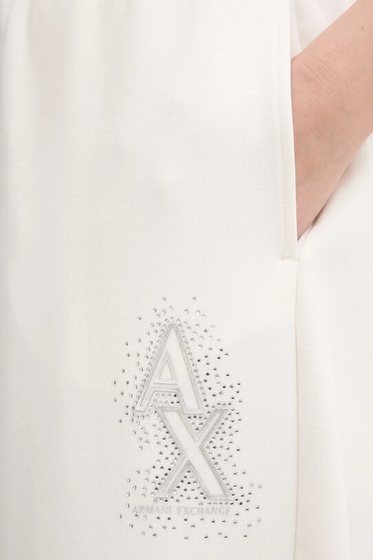 Armani Exchange spodnie dresowe beżowy XW000096.AF10804