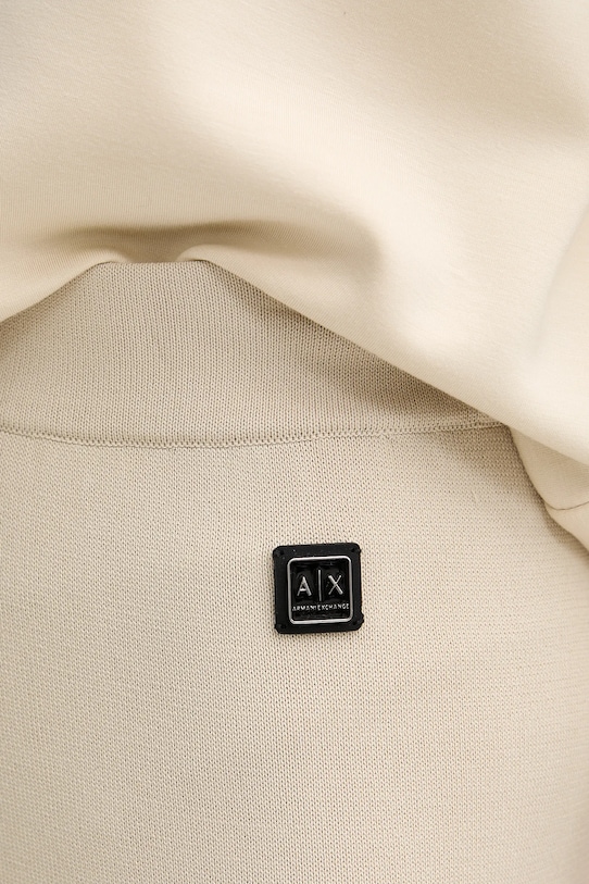 Armani Exchange spodnie dresowe beżowy XW000120.AF10352