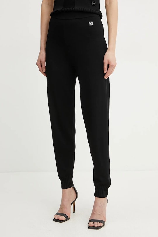 Tepláky Armani Exchange pletenina čierna XW000120.AF10352