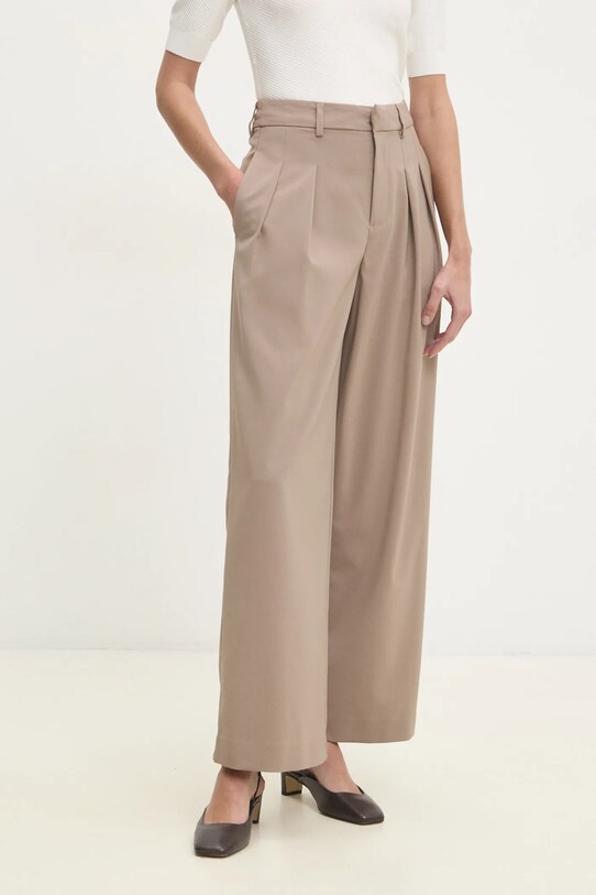 Брюки Calvin Klein Jeans прямой бежевый J20J224849