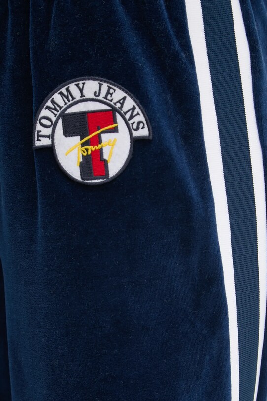 Спортивні велюрові штани Tommy Jeans темно-синій DW0DW20542