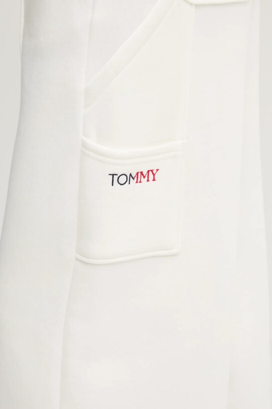 Tommy Jeans pantaloni de trening bej DW0DW20560