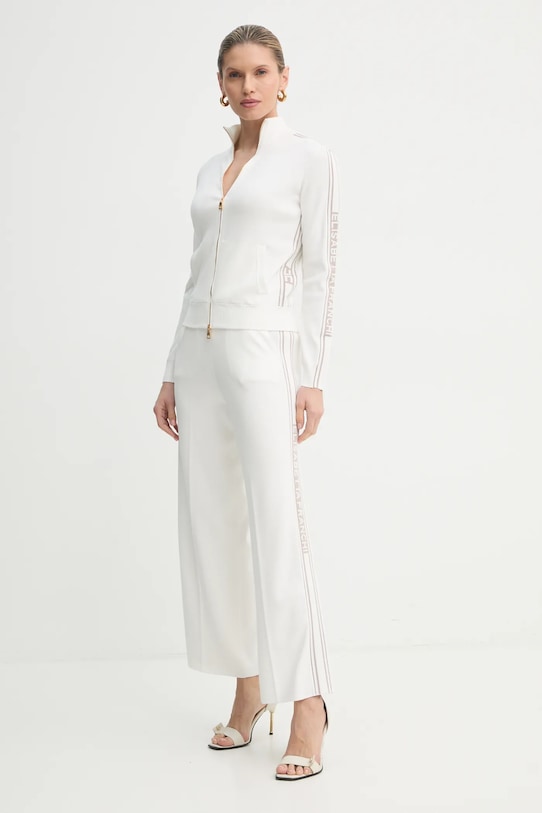 Παντελόνι Elisabetta Franchi KP65S51E2 μπεζ SS25