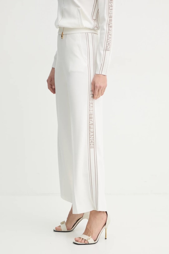 Ρούχα Παντελόνι Elisabetta Franchi KP65S51E2 μπεζ