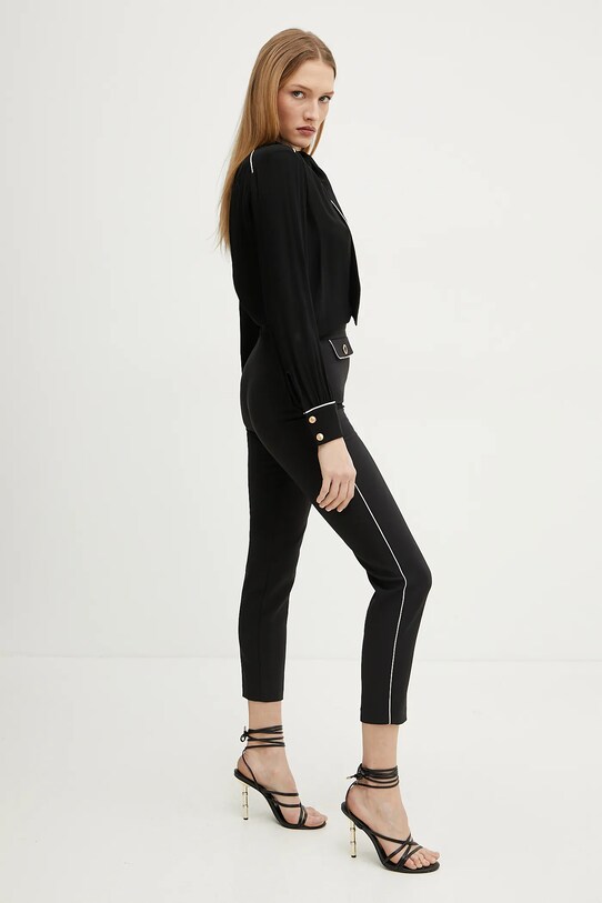 Брюки Elisabetta Franchi чёрный PAT7151E2