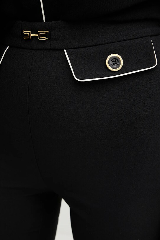 Брюки Elisabetta Franchi PAT7151E2 чёрный