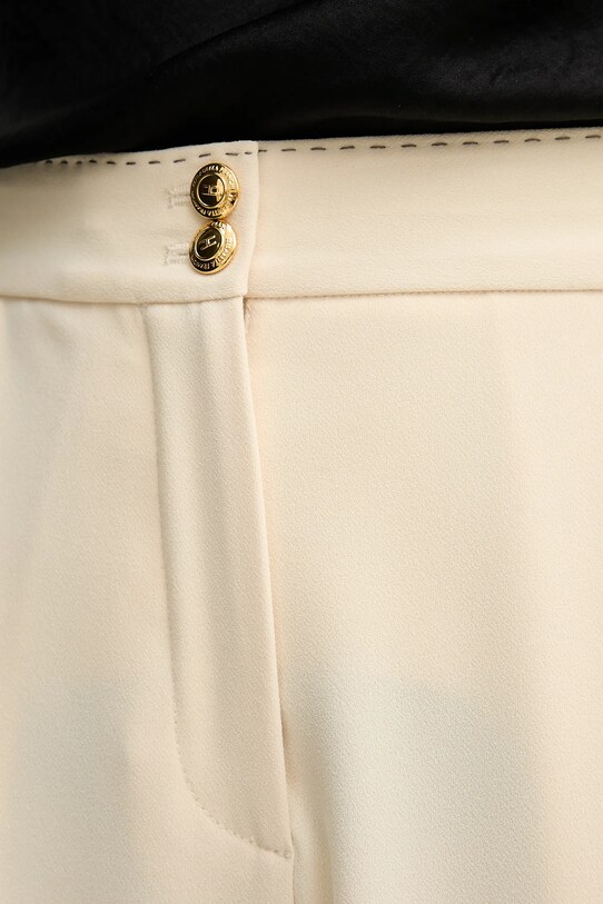 Elisabetta Franchi pantaloni galben PA06651E2