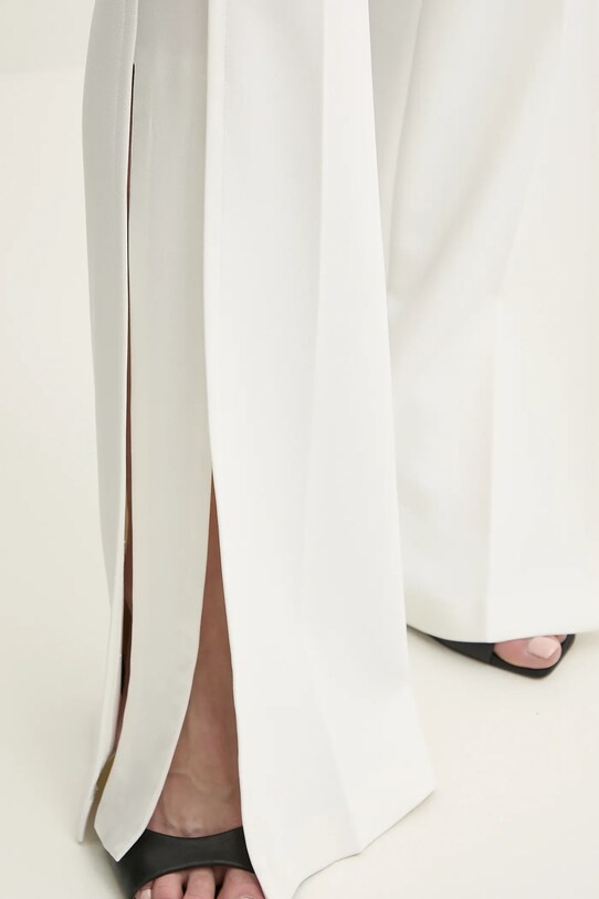 Oblečení Kalhoty Elisabetta Franchi PA06951E2 bílá