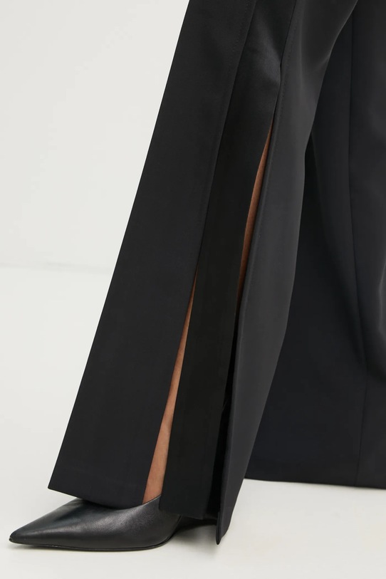 Παντελόνι Elisabetta Franchi μαύρο PA06951E2