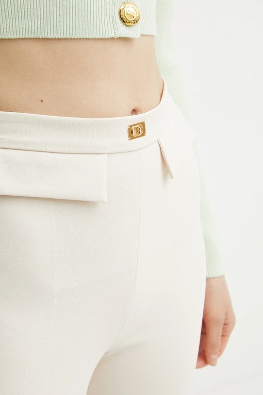 Elisabetta Franchi pantaloni beige PA07751E2