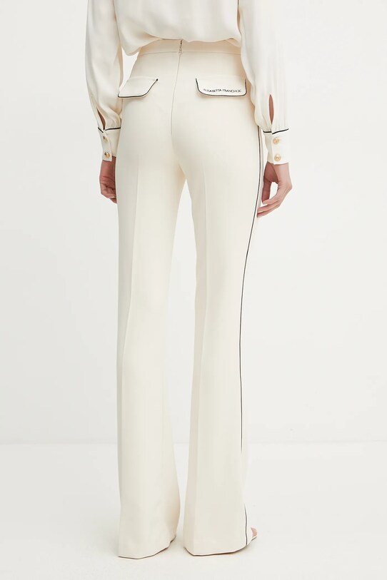 Oblečení Kalhoty Elisabetta Franchi PA08451E2 béžová