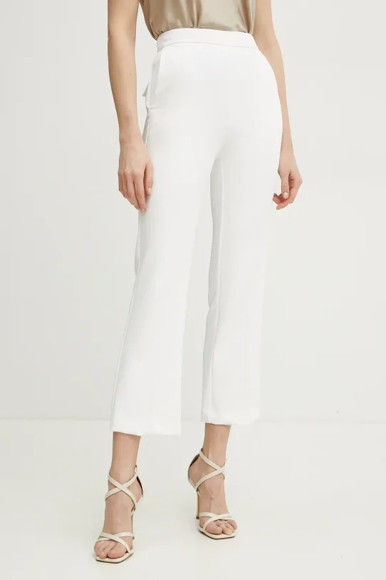 Elisabetta Franchi pantaloni alta bianco PA08951E2