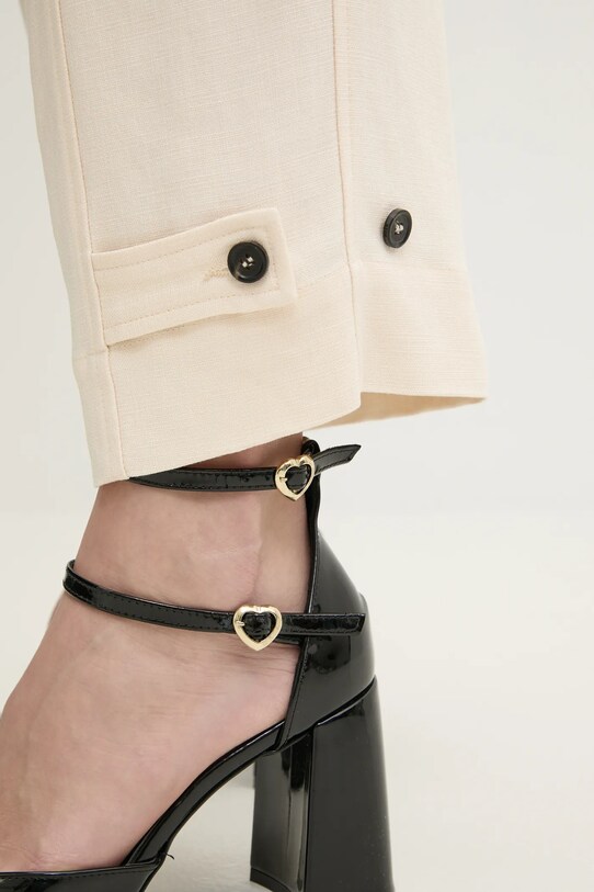 Штани MSGM 3841MDP09.257106 бежевий