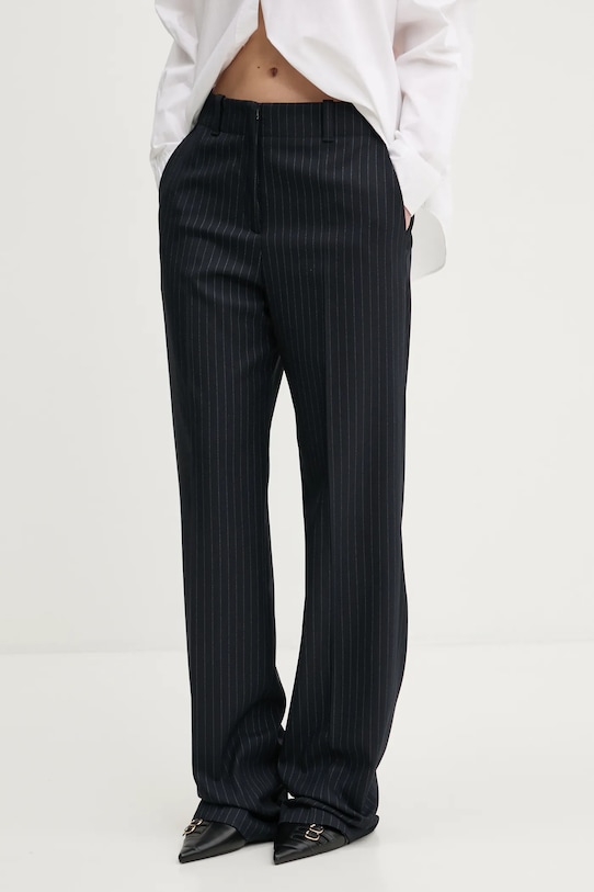 Брюки HUGO прямой тёмно-синий 50533954