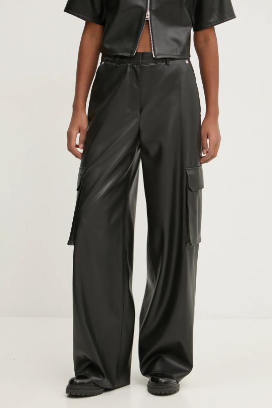 Nohavice HUGO cargo čierna 50534209