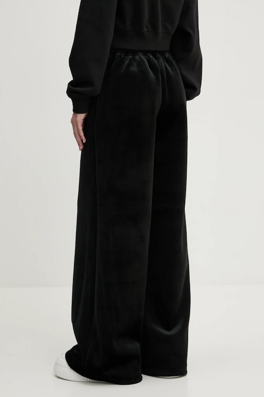 Oblečení Velurové teplákové kalhoty HUGO 50534056 černá