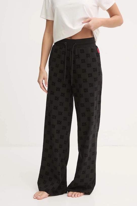 Спортен панталон HUGO еластичен черен 50531676