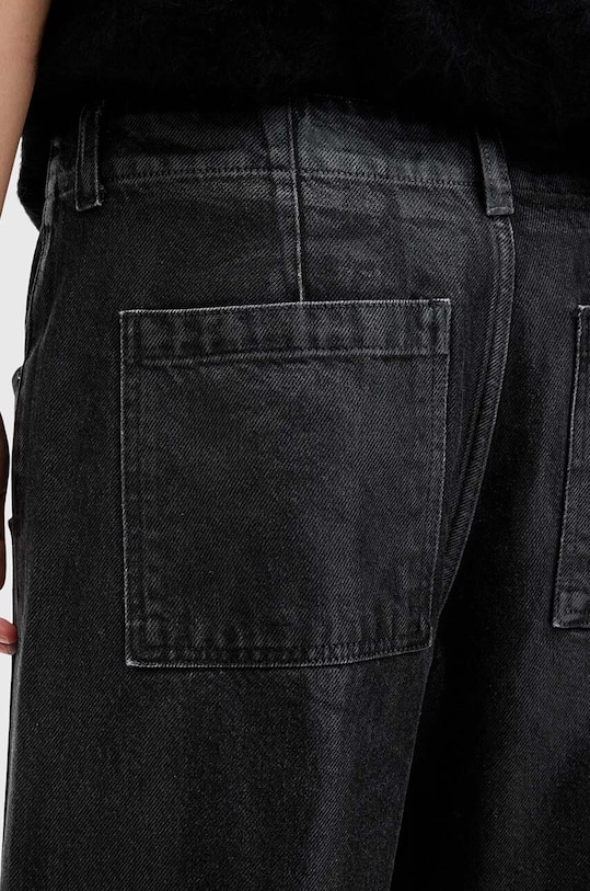 AllSaints pantaloni de bumbac TAY CARPENTER negru W022EB
