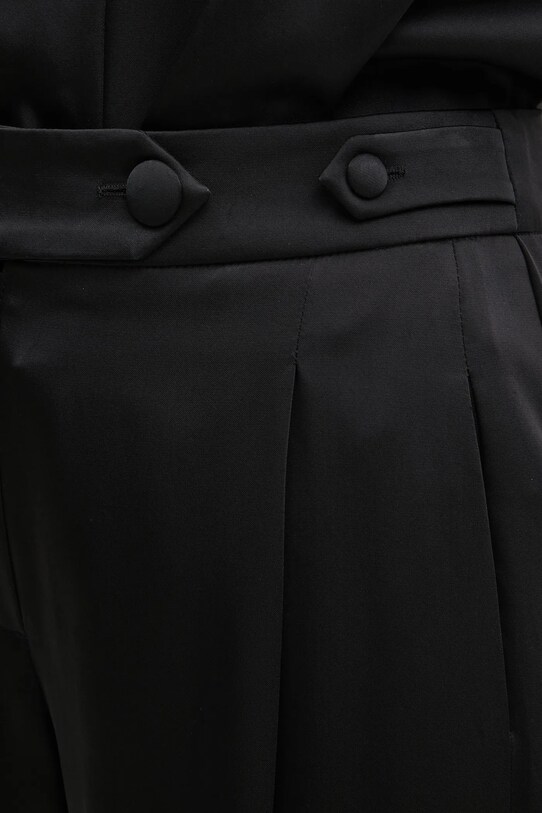 La Mania pantaloni ALLURE LM.ALLURE negru
