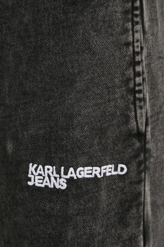 Штани Karl Lagerfeld Jeans сірий A1W10057