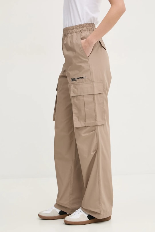 Oblečení Kalhoty Karl Lagerfeld Jeans A1W10062 béžová