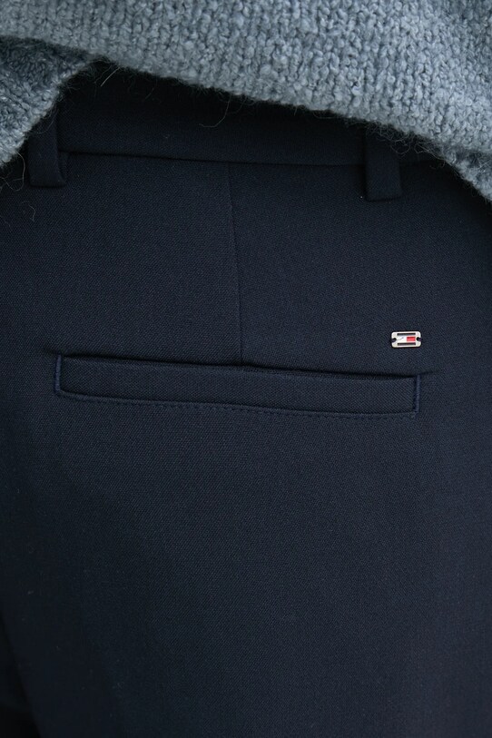 Штани Tommy Hilfiger темно-синій WW0WW44090