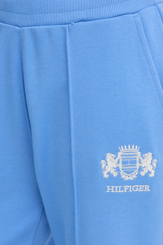 Хлопковые спортивные штаны Tommy Hilfiger голубой WW0WW43862