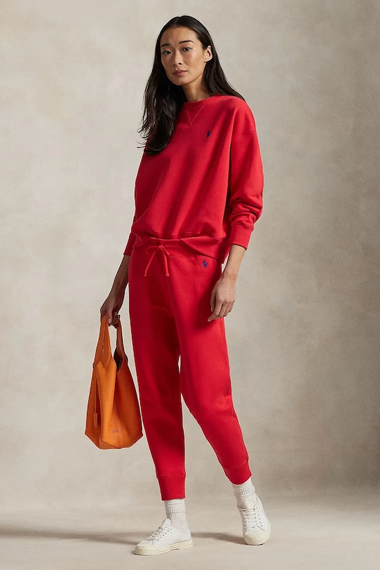 Polo Ralph Lauren pantaloni della tuta maglia rosso 211949978