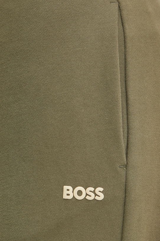 BOSS Orange pantaloni tuta di cotone verde 50531813