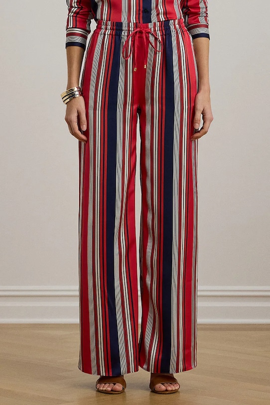 Lauren Ralph Lauren pantaloni 200958457 rosu SS25