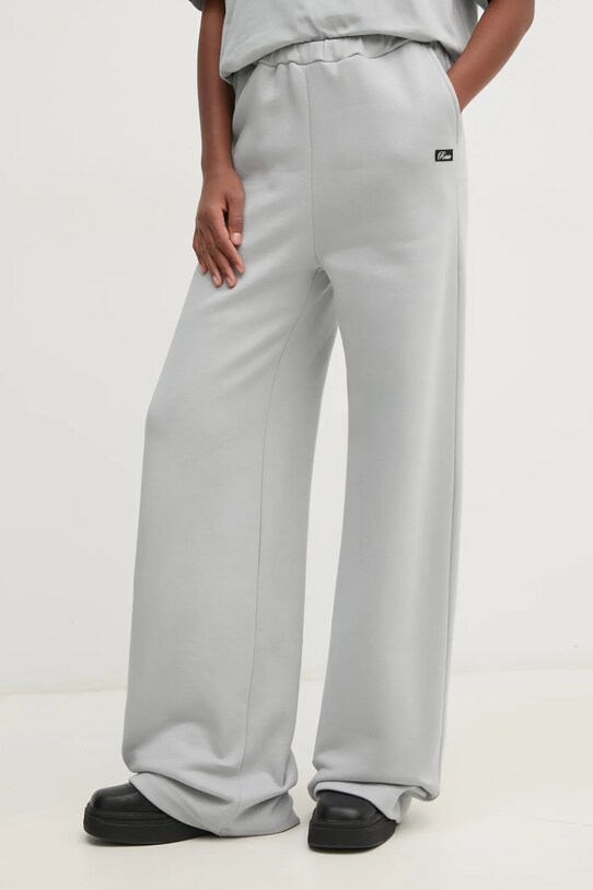 Rotate pantaloni de bumbac bumbac gri 1134232387