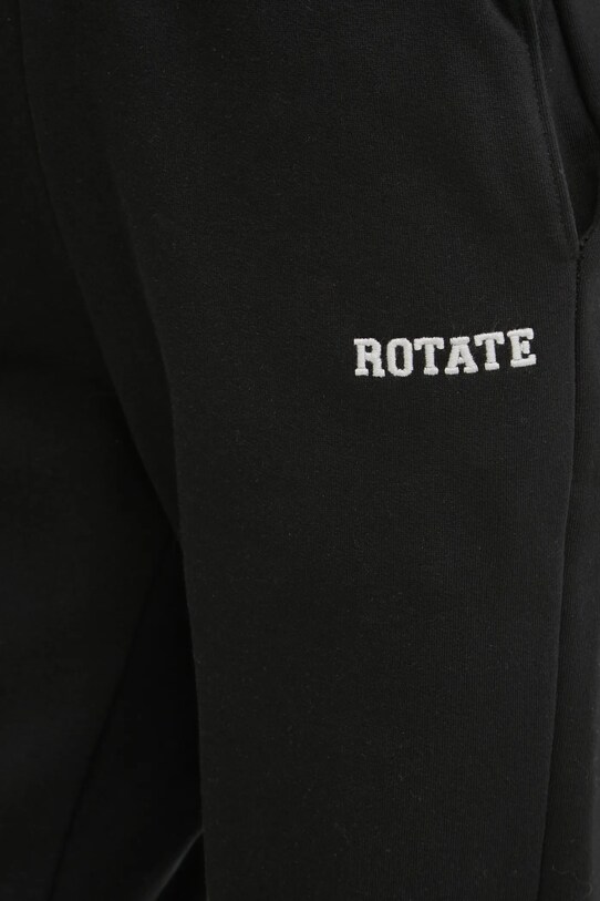 Rotate pantaloni de trening din bumbac negru 113428100