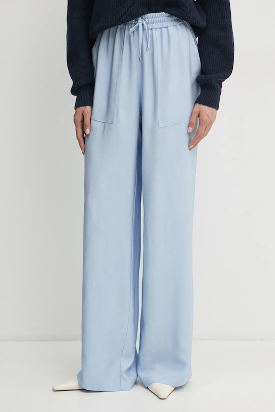 BOSS pantaloni drept albastru 50530552