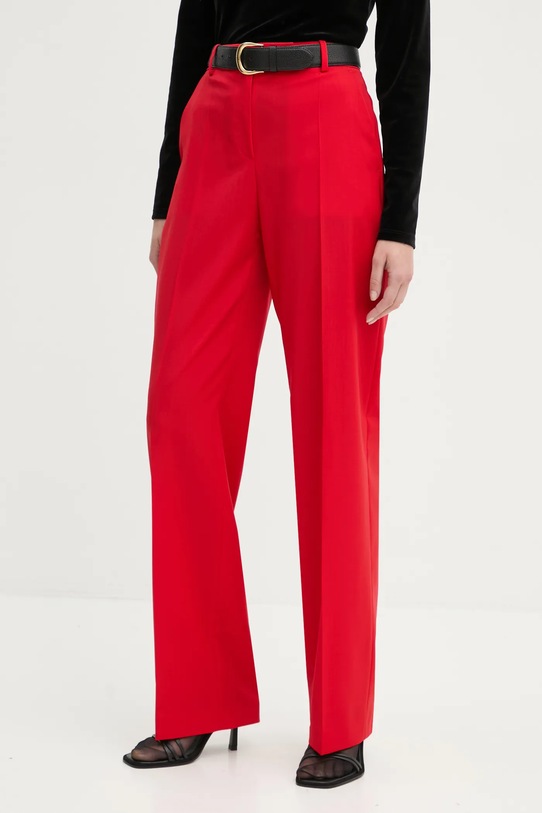 Παντελόνι BOSS βαμβάκι κόκκινο 50530900