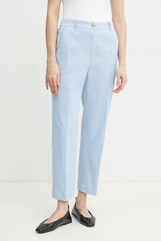 Штани BOSS прямий блакитний 50537586